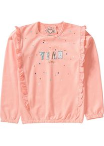 JETTE by Staccato, Mädchen Sweatshirt für Mädchen, Orange / Weiß