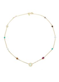 Elli Premium, Damen Halskette, Gold / Mischfarben