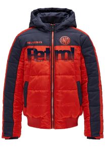 PETROL INDUSTRIES, JACKE, Navy / Rot
