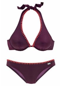 Buffalo, Damen Bügel-Bikini, Aubergine