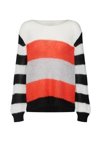 talkabout, Damen Pullover, Mischfarben / Orangerot / Schwarz