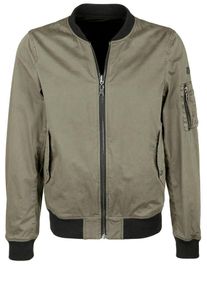 Blonde No.8 BLONDE No. 8, Herren Wende-Bomberjacke, Oliv / Schwarz
