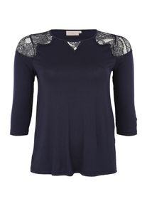 Only Carmakoma, Damen Shirt 'MONIS', Dunkelblau