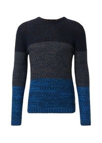 Tom Tailor, Herren Pullover, Blue Denim / Braun / Petrol