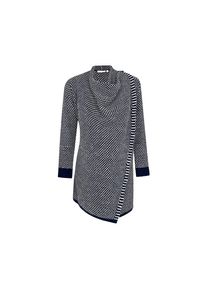 JoJo Maman Bébé JoJo Maman Bébé, Damen Umstandsstrickjacke, Blau / Weiß
