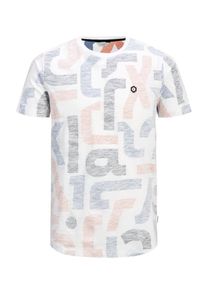 Jack & Jones JACK & JONES, Herren T-Shirt, Hellblau / Weiß