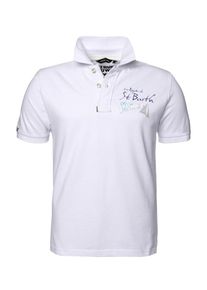 Code-Zero, Herren Polo 'SS Caribbean Regatta', Wei&szlig;
