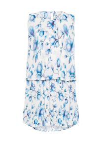 name it, Mädchen Kleid, Hellblau / Weiß