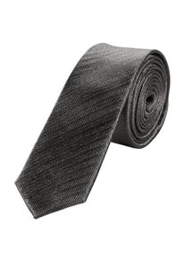 s.Oliver BLACK LABEL, Herren Krawatte, Schwarzmeliert