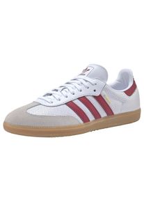 adidas originals, Damen Sneaker 'Samba OG', Merlot / Wei&szlig;