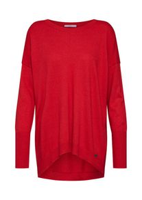 EDC by Esprit, Damen Pullover 'E Overs w seam Sweaters', Rot
