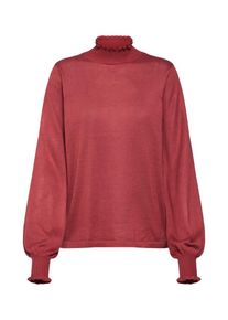 Vila, Damen Pullover 'SMOCKA', Rot