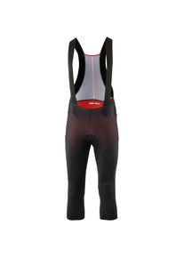 Castelli, Herren Bibtights 'Sorpasso 2', Neonrot / Schwarz
