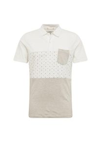 Jack & Jones JACK & JONES, Herren Shirt 'JORTOBI', Hellgrau / Wei&szlig;