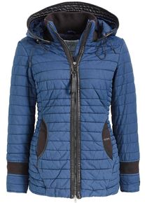 Khujo, Damen Jacke 'MIDD2', Blau / Schwarz