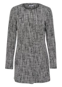 Jacqueline de Yong, Damen Klassische Jacke, Grau / Schwarz / Weiß