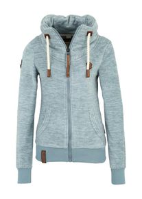 Naketano, Damen Fleecejacke, Pastellblau