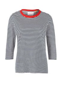s.Oliver RED LABEL, Damen Shirt, Blau / Rot / Wei&szlig;