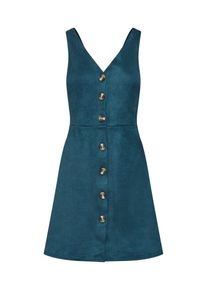New Look, Damen Kleid 'SUEDETTE PINNY', Petrol