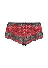 Ulla Popken, Damen Hipster, Rot / Schwarz