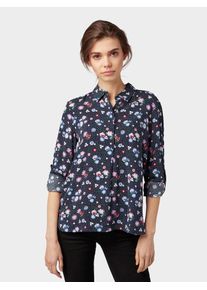 Tom Tailor, Damen Bluse, Navy / Mischfarben