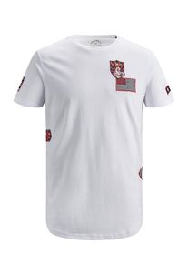 Jack & Jones JACK & JONES, Herren T-Shirt, Weiß
