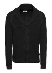 Q/S Designed By, Herren Cardigan 'Strickjacke', Schwarz