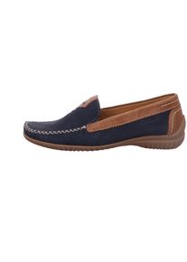Gabor, Damen Slipper, Dunkelblau / Braun
