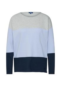Tom Tailor, Damen Sweatshirt, Blau / Hellblau / Graumeliert
