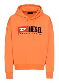 Diesel, Herren Hoodie 'S-DIVISION SWEAT-SHIRT', Orange