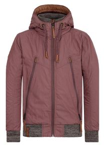 Naketano, Herren Jacke 'Old Boy', Aubergine
