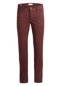Jack & Jones JACK & JONES, Herren Jeans 'GLENN ORIGINAL AKM 696', Weinrot