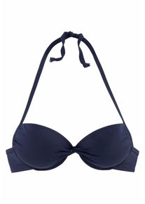 Lascana, Damen Push-up-Top, Navy