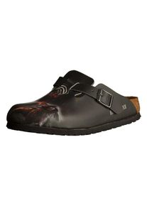 Birkenstock, Damen Clogs Boston, Schwarz