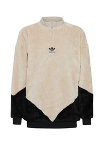 adidas originals, Damen Pullover 'CLRDO SWEATER', Beige / Schwarz