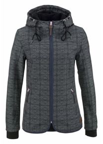 OCEAN SPORTSWEAR, Damen Softshelljacke, Anthrazit / Mischfarben