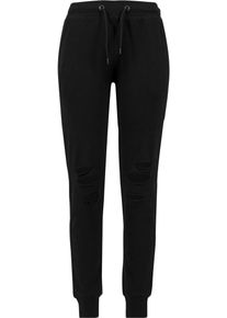 Urban Classics, Damen Pants, Schwarz