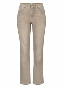 MAC, Damen Stretch-Jeans 'Melanie', Dunkelbeige