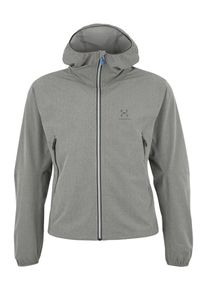 Hagl&ouml;fs Hagl&ouml;fs, Herren Softshelljacke 'Boa Hood', Grau