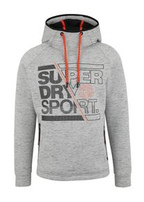 Superdry, Herren Sport-Sweatshirt, Grau / Schwarz