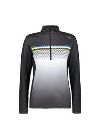 CMP, Damen Pullover '38L1306-U901', Gelb / Hellgrau / Schwarz