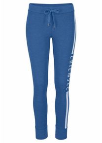 Chiemsee, Damen Leggings, Blaumeliert / Weiß