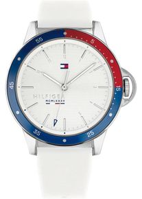 Tommy Hilfiger, Damen Uhr 'Sport, 1782029', Saphir / Feuerrot / Weiß
