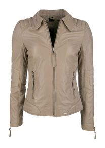 Maze, Damen Lederjacke 'Koga', Hellbeige