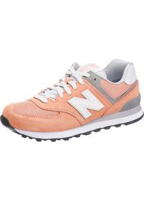 New Balance, Damen Sneaker 'WL574 Classic', Dunkelgrau / Apricot