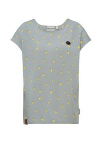 Naketano, Damen Shirt, Limone / Hellgrau