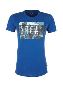 Q/S Designed By, Herren T-Shirt, Blaumeliert / Mischfarben