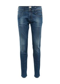 Replay, Herren Jeans im Used-Style 'Anbass', Blue Denim