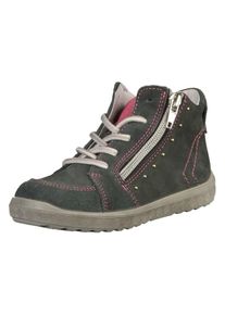 Ricosta, Mädchen Sneaker, Basaltgrau / Pink