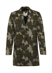Tom Tailor Denim, Herren Wollmantel, Grau / Khaki